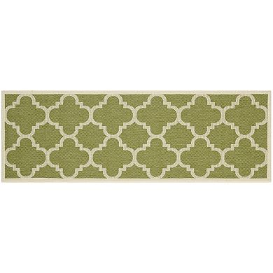 Safavieh Courtyard Tranquility Quatrefoil Indoor Outdoor Rug