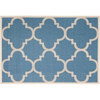 Safavieh Courtyard Tranquility Quatrefoil Indoor Outdoor Rug