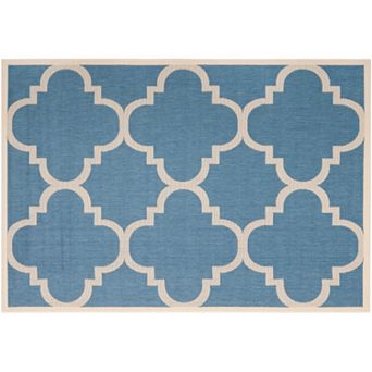 Safavieh Courtyard Tranquility Quatrefoil Indoor Outdoor Rug