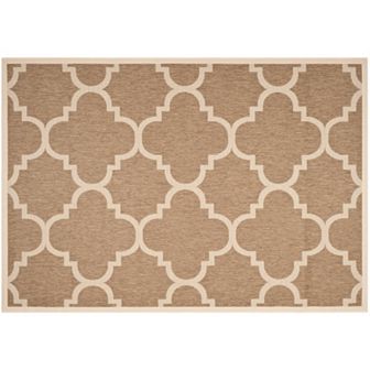 Safavieh Courtyard Tranquility Quatrefoil Indoor Outdoor Rug