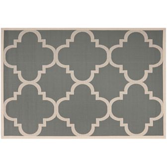 Safavieh Courtyard Tranquility Quatrefoil Indoor Outdoor Rug