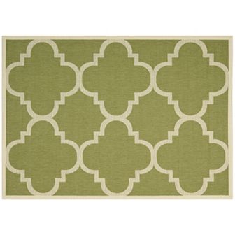 Safavieh Courtyard Tranquility Quatrefoil Indoor Outdoor Rug