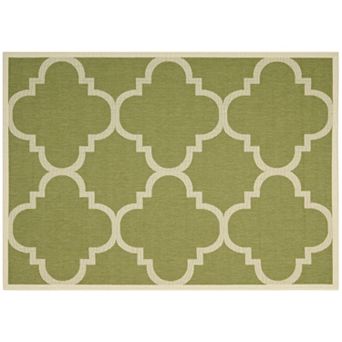 Safavieh Courtyard Tranquility Quatrefoil Indoor Outdoor Rug