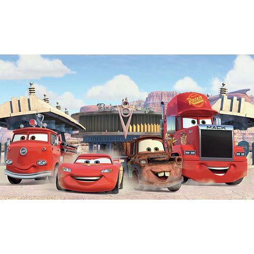 Disney / Pixar Cars Friends to the Finish Removable Wallpaper Mural