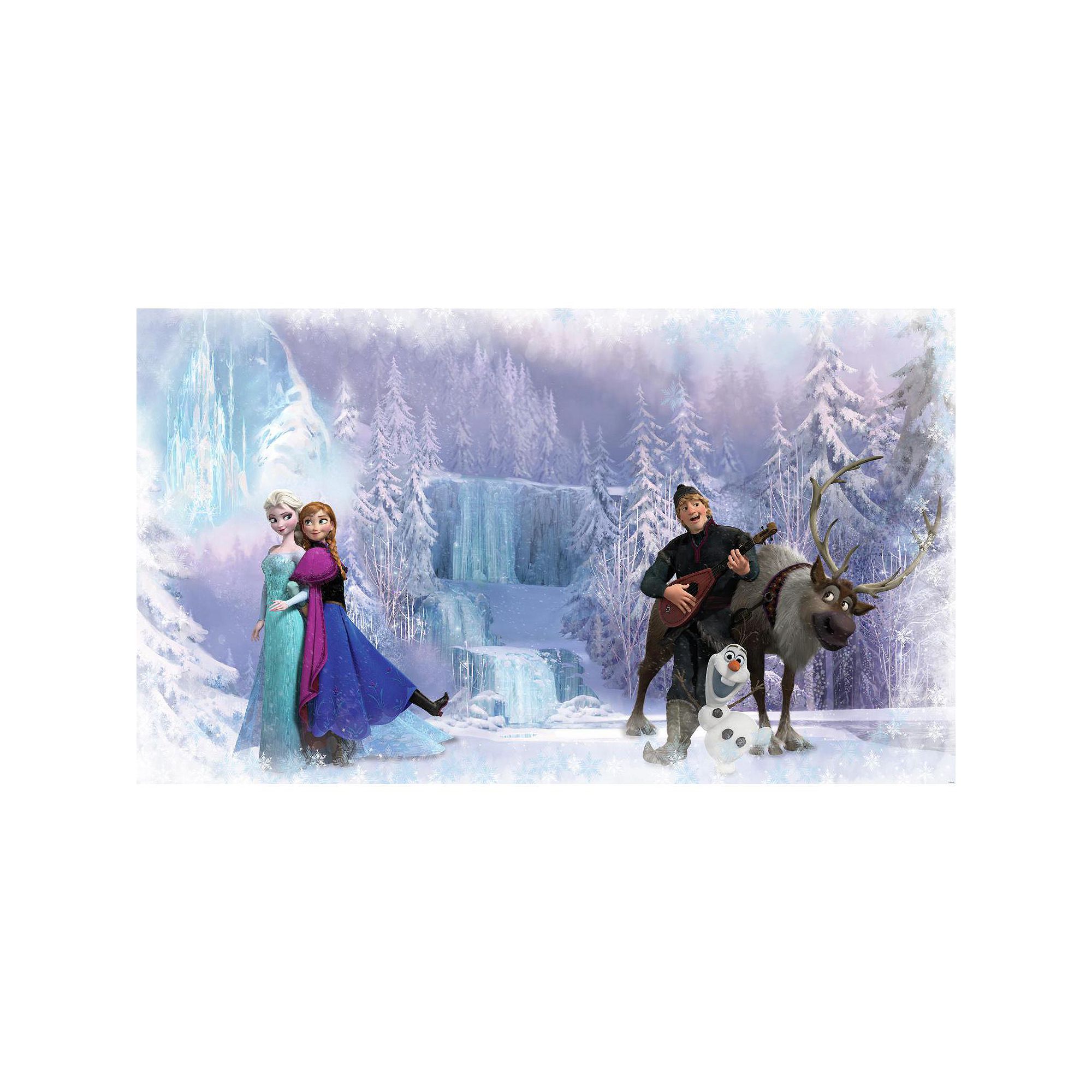Disneys Frozen Removable Wallpaper Mural, Blue