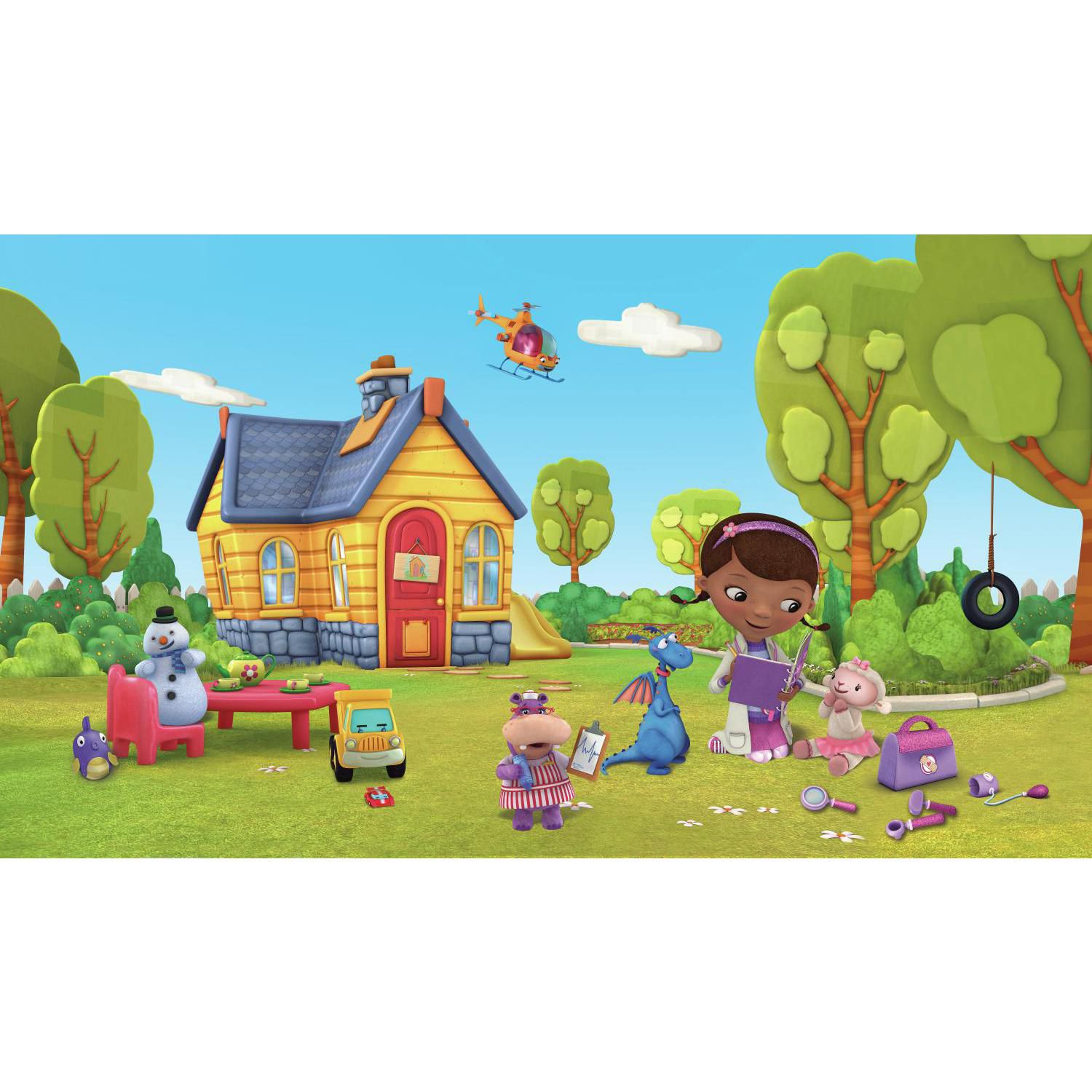 Disney S Doc McStuffins Removable Wallpaper Mural   2526663