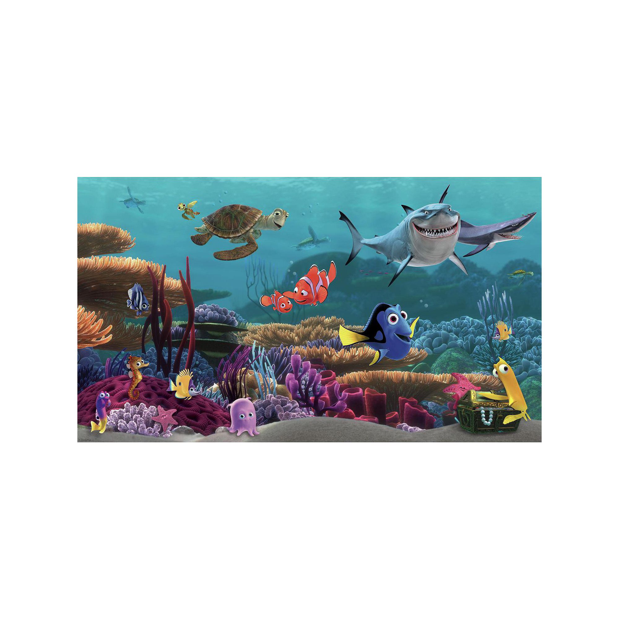 Disney / Pixars Finding Nemo Removable Wallpaper Mural, Multi