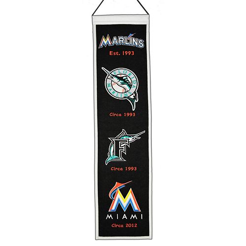 Miami Marlins Heritage Banner