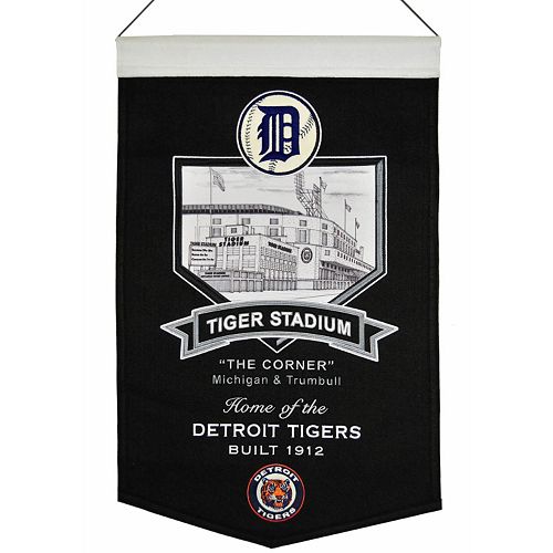 Detroit Tigers Tiger Stadium Banner
