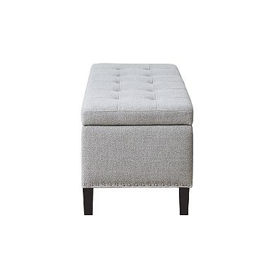 Madison Park Frances Tufted Storage Ottoman