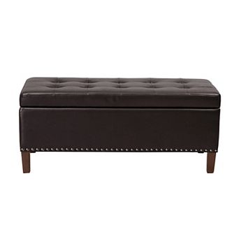 Madison Park Frances Tufted Storage Bench