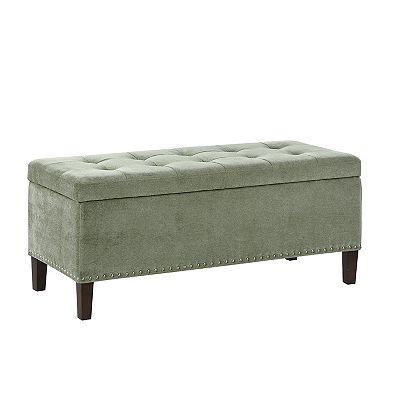 Madison Park Frances Tufted Storage Ottoman
