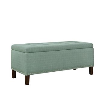 Madison Park Frances Tufted Storage Bench