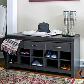 Baxton Studio Entryway Bench