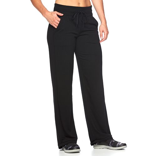 Women's Tek Gear® Easy French Terry Wide Leg Pants