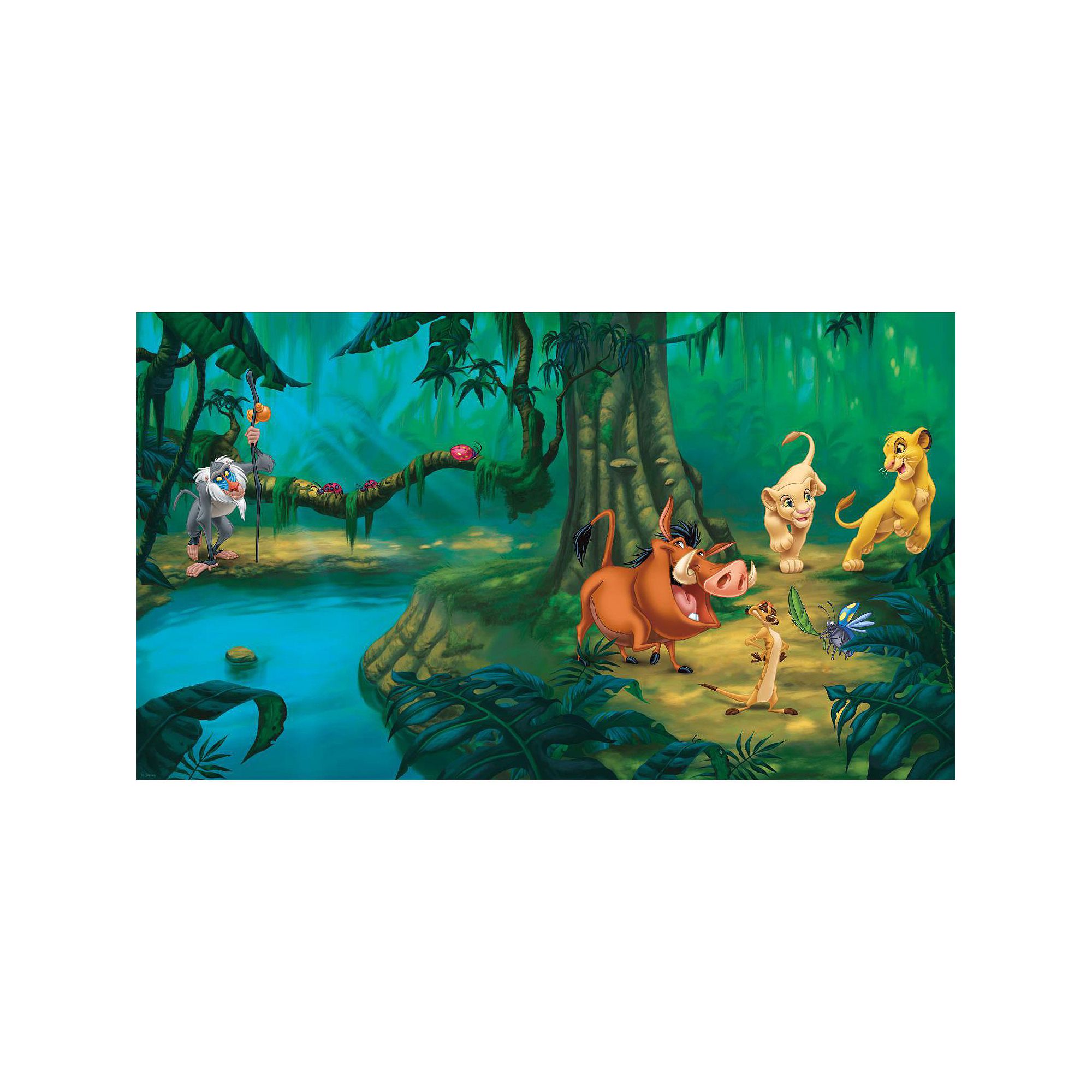 Disneys The Lion King Removable Wallpaper Mural, Multi