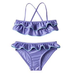 Girls 7-16 SO® Ruffle Bikini Swimsuit Set