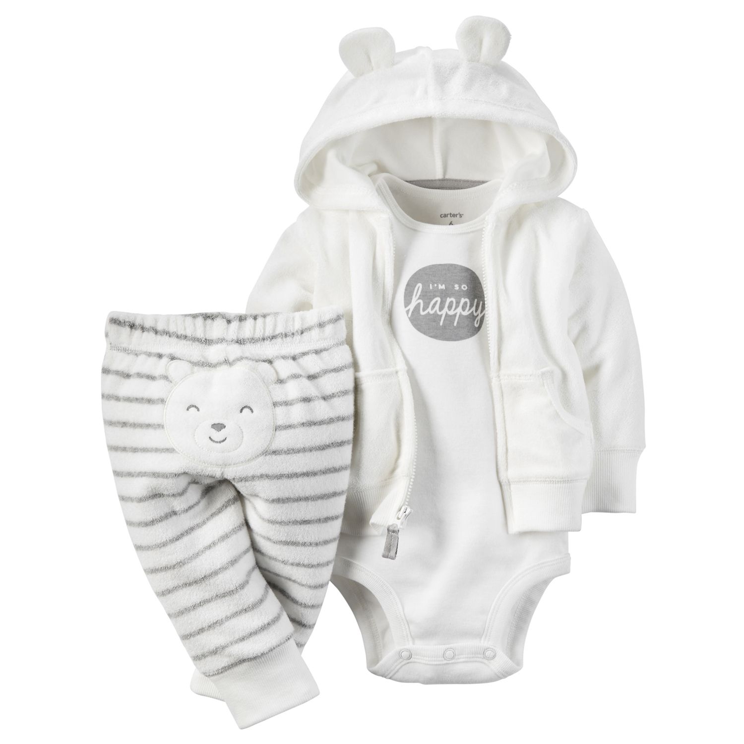 carters fuzzy bear suit