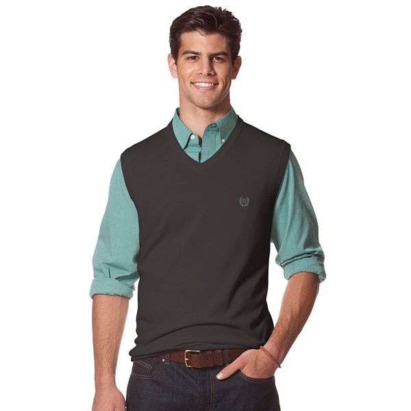 Men's Chaps Classic-Fit Solid Sweater Vest