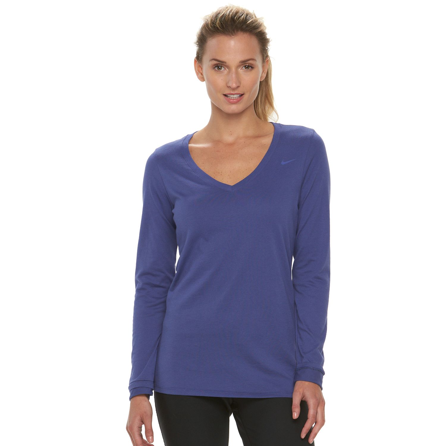 nike long sleeve v neck