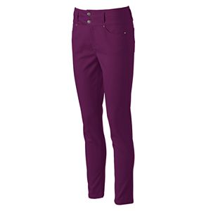 Juniors' Tinseltown Color Double Stack Jeggings