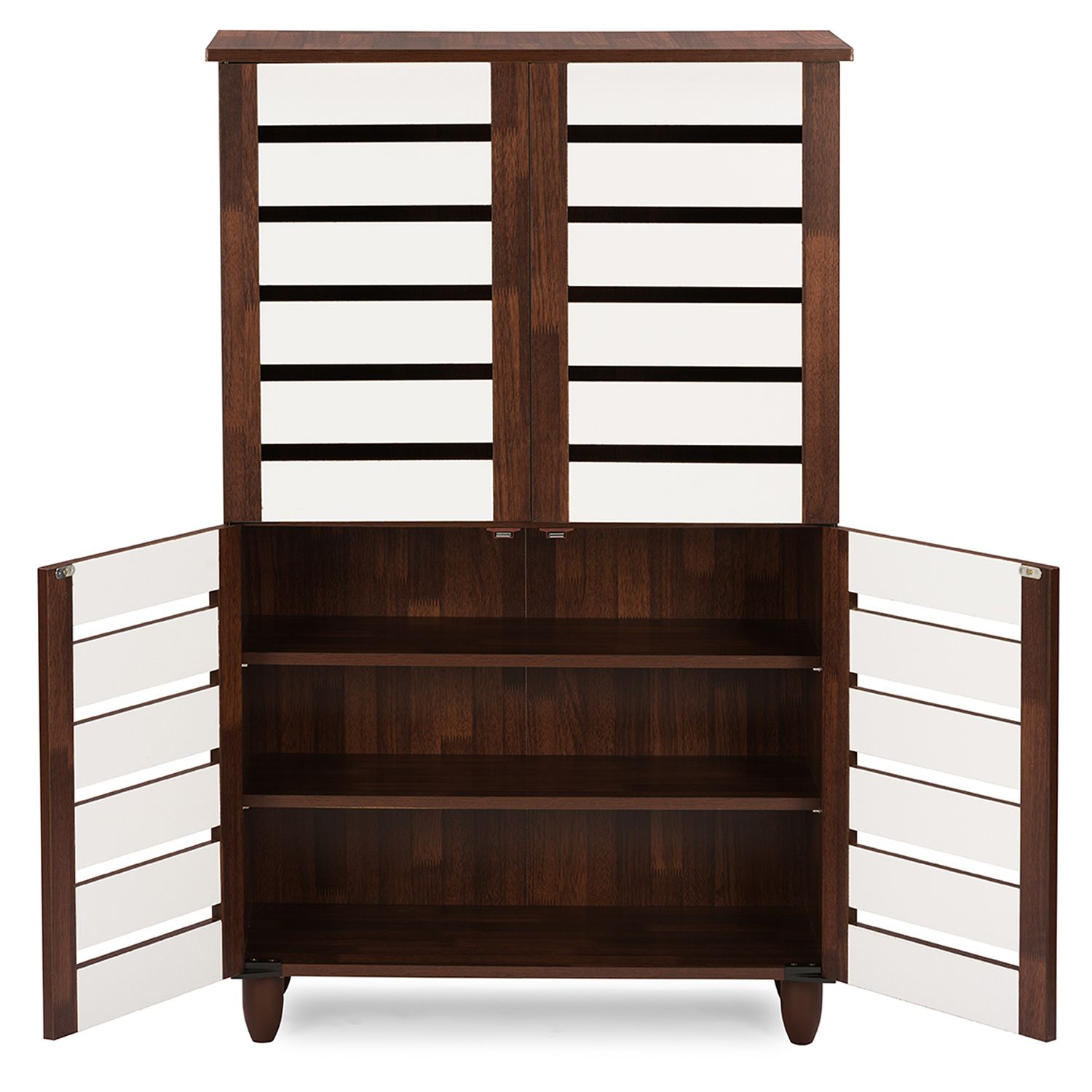 Baxton Studio Gisela Shoe Storage Cabinet