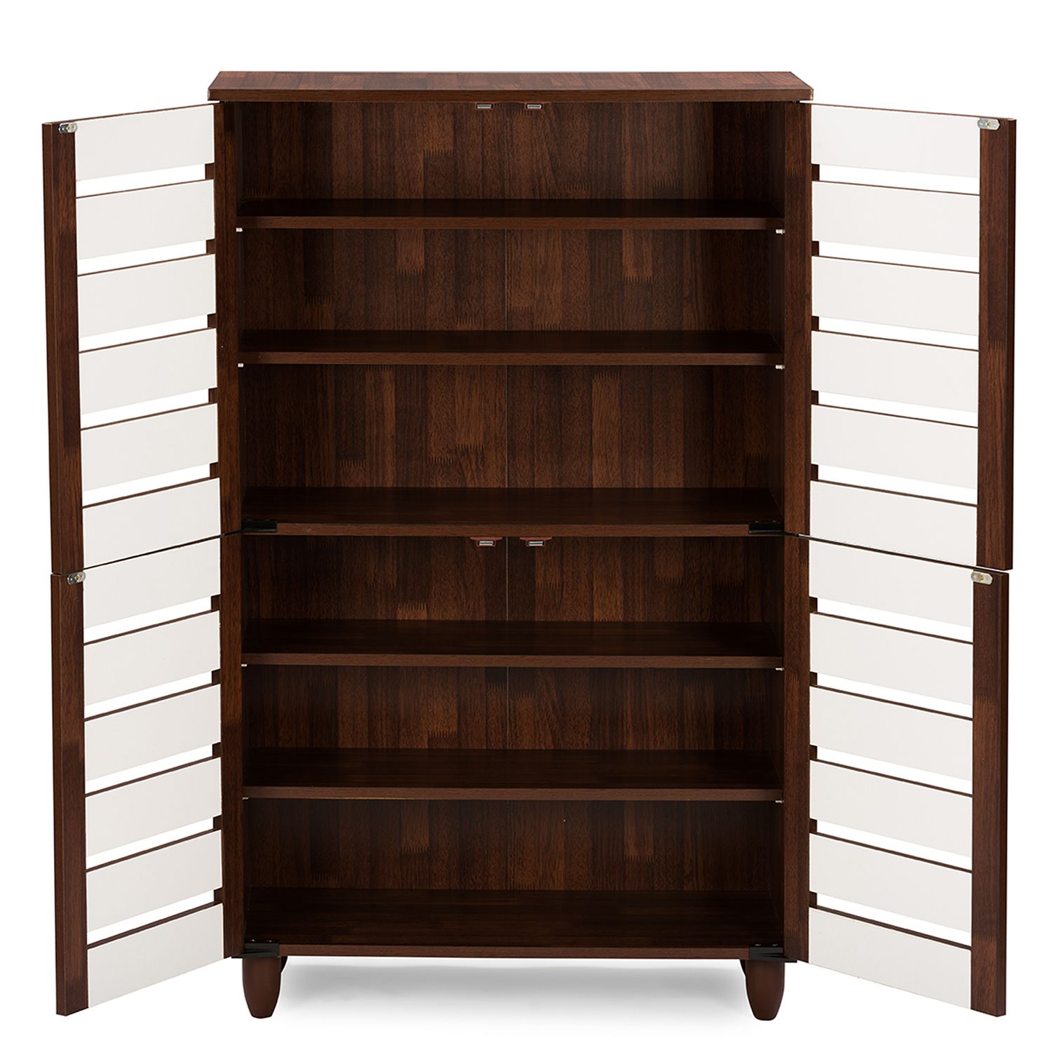 Baxton Studio Gisela Shoe Storage Cabinet - Thumbnail 2