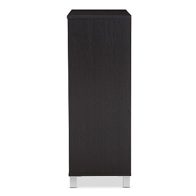 Baxton Studio Shirley Shoe Cabinet