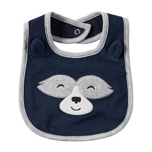 Baby Boy Carter's Friendly Face Applique Bib
