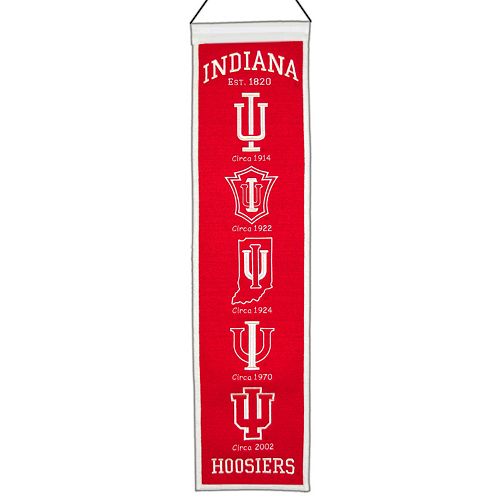Indiana Hoosiers Heritage Banner