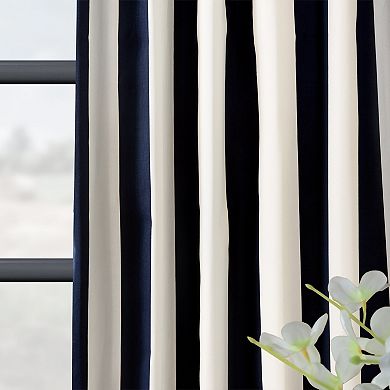 EFF 1-Panel Cabana Lined Window Curtain
