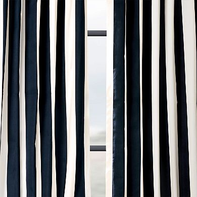 EFF 1-Panel Cabana Lined Window Curtain