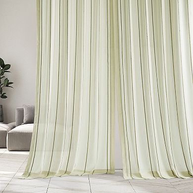 EFF 1-Panel Aruba Sheer Window Curtain