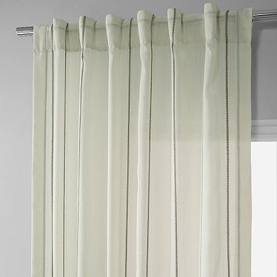 EFF 1-Panel Aruba Sheer Window Curtain