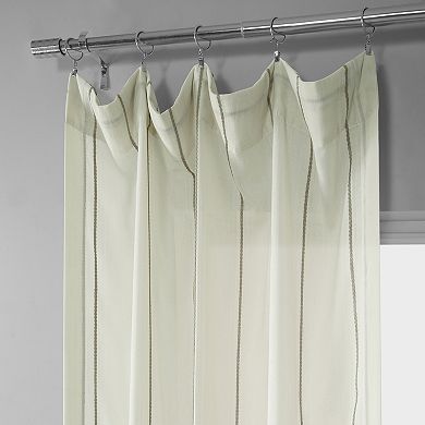 EFF 1-Panel Aruba Sheer Window Curtain