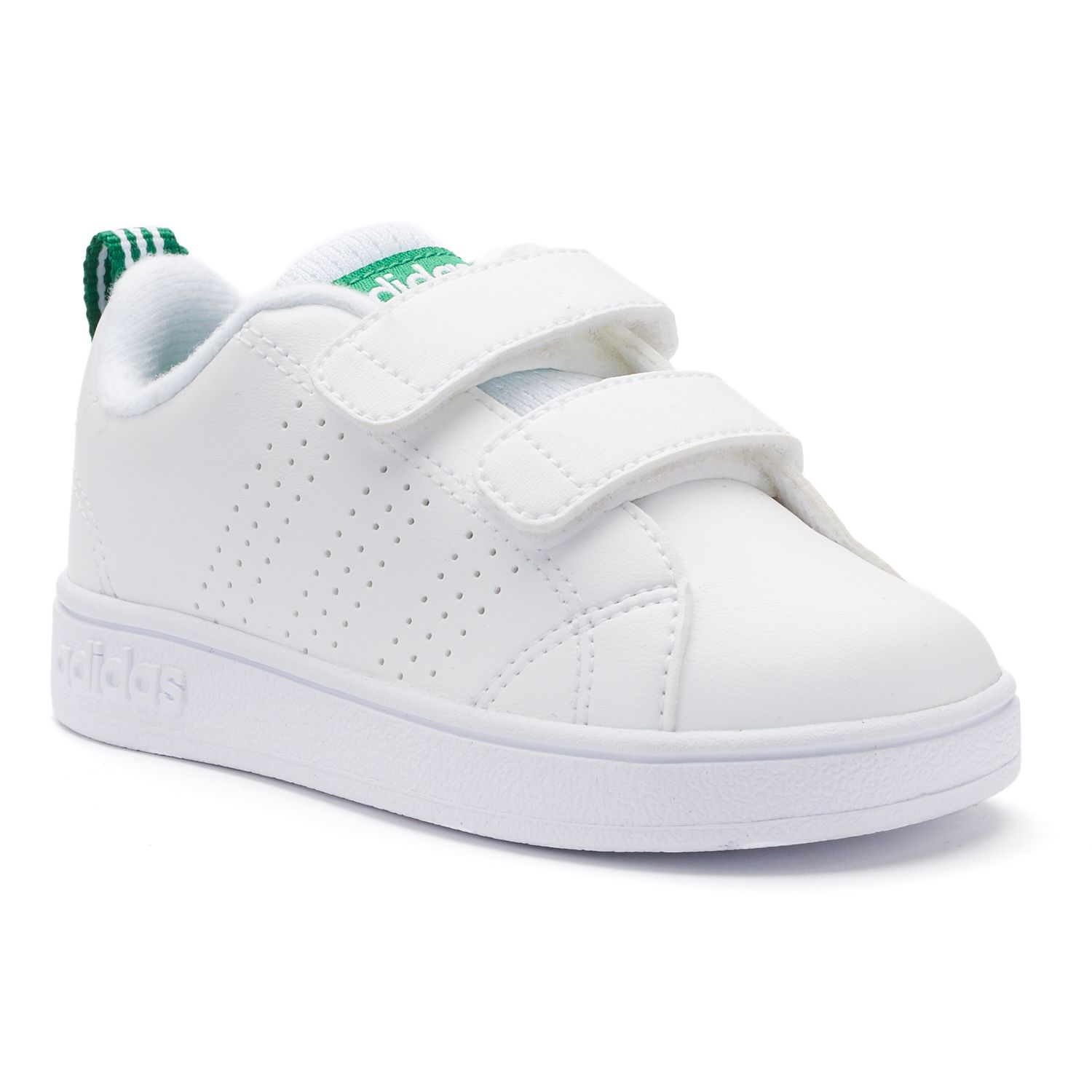 adidas advantage clean junior trainers