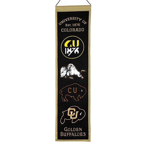 Colorado Buffaloes Heritage Banner