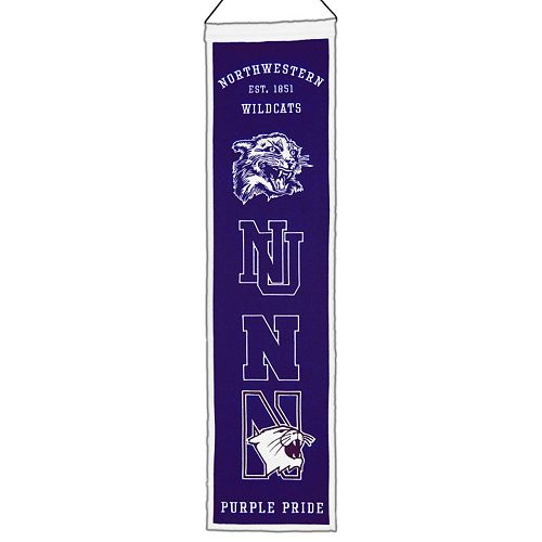 Northwestern Wildcats Heritage Banner