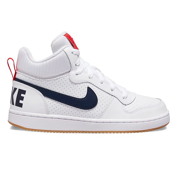 Nike Court Borough Mid Grade School Kids Shoes