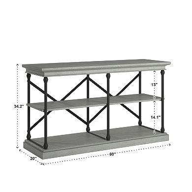 HomeVance Cresthill Sofa Table