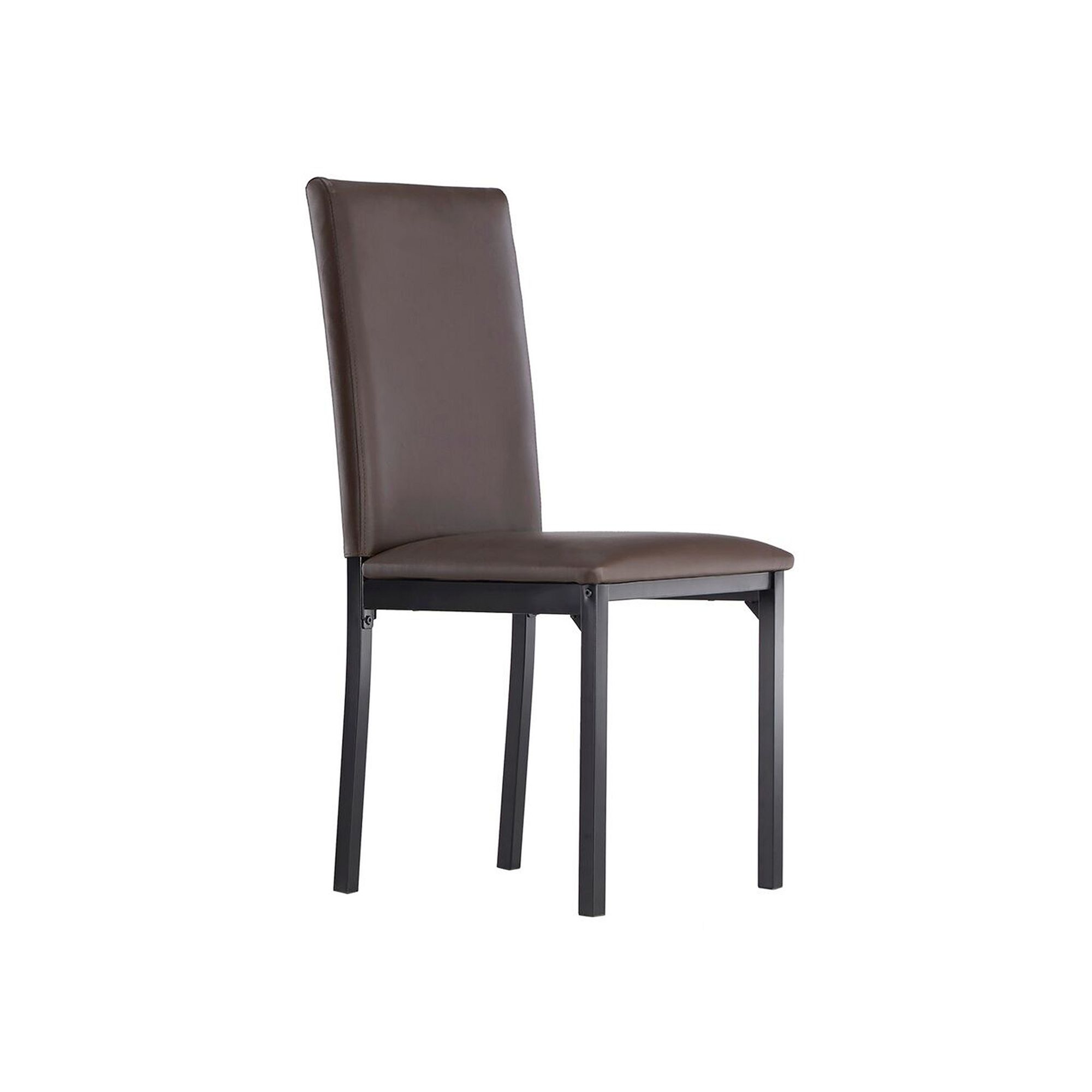 HomeVance Darrah Dining Chair 2-piece Set, Brown