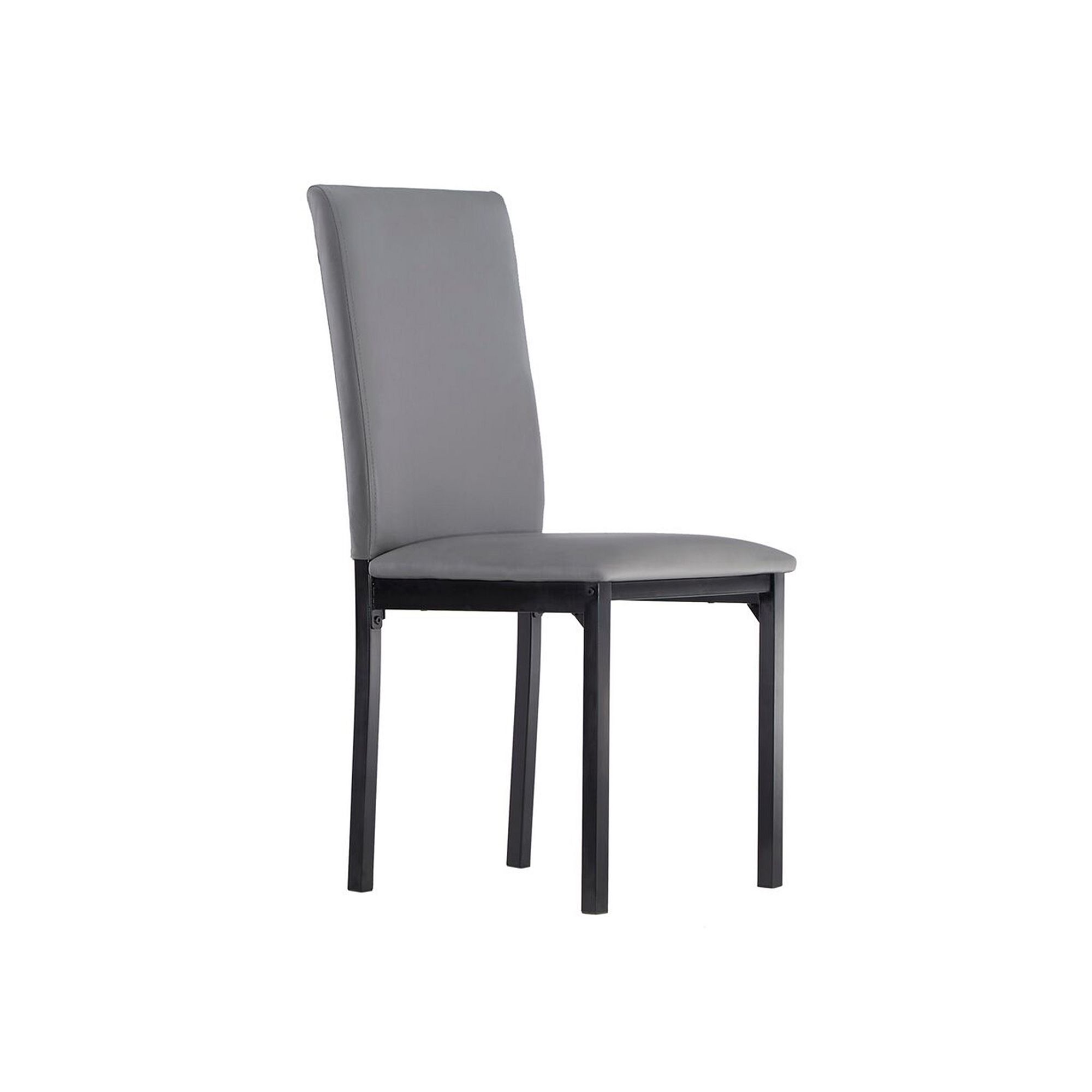 HomeVance Darrah Dining Chair 2-piece Set, Gray