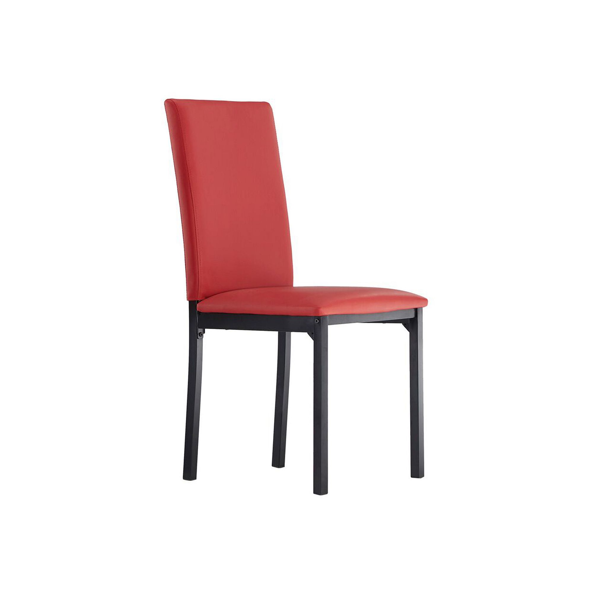 HomeVance Darrah Dining Chair 2-piece Set, Red