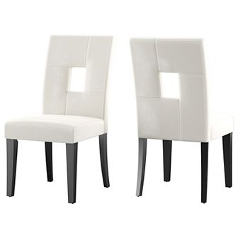 HomeVance Harskamp Dining Chair 2 pc Set