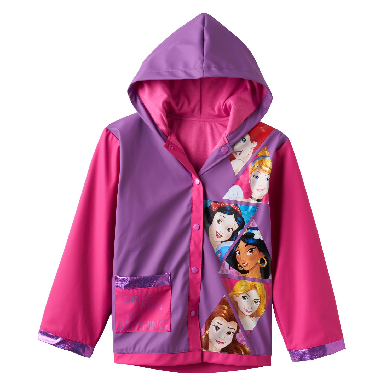 kohls girls rain jacket