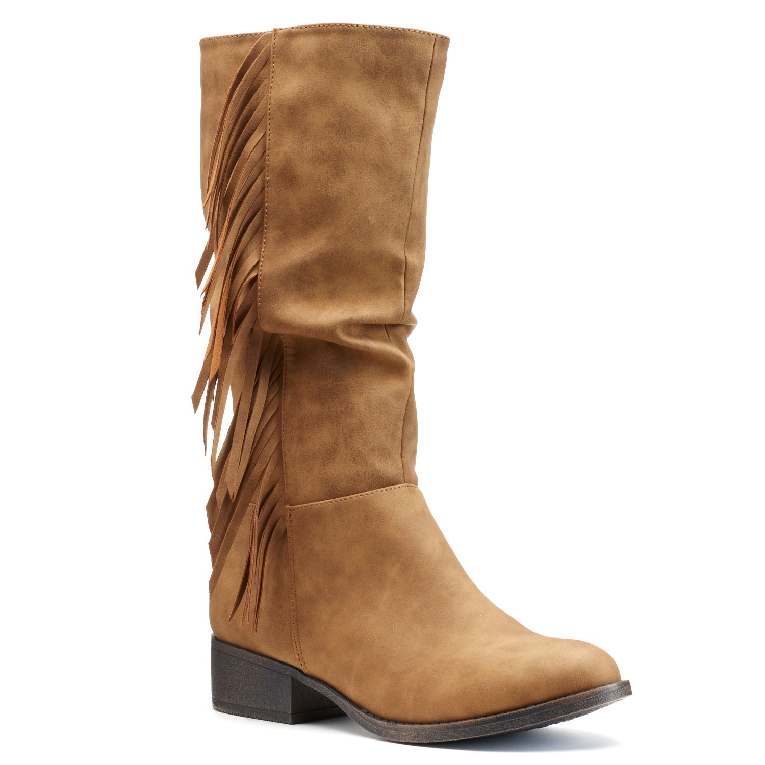 fringe boots kohls
