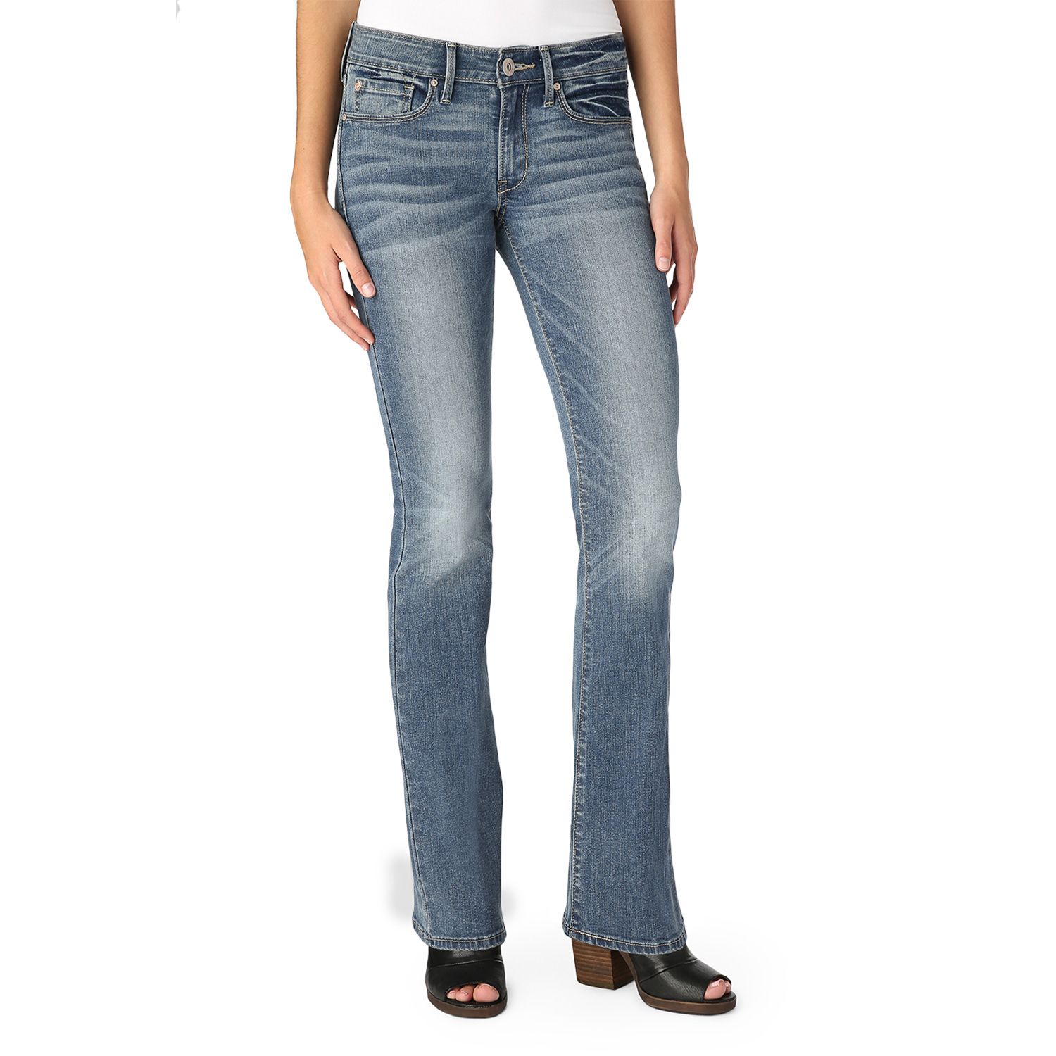 levi's low rise boot cut jeans