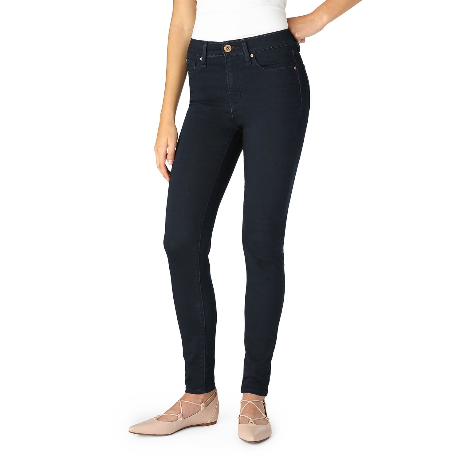 High-Waisted Jegging Jeans