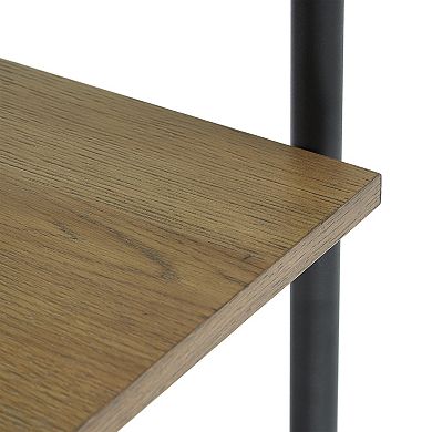 HomeVance Sonya Metal Frame Bookshelf