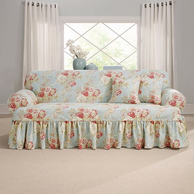 Waverly ballad bouquet sofa slipcover new arrivals